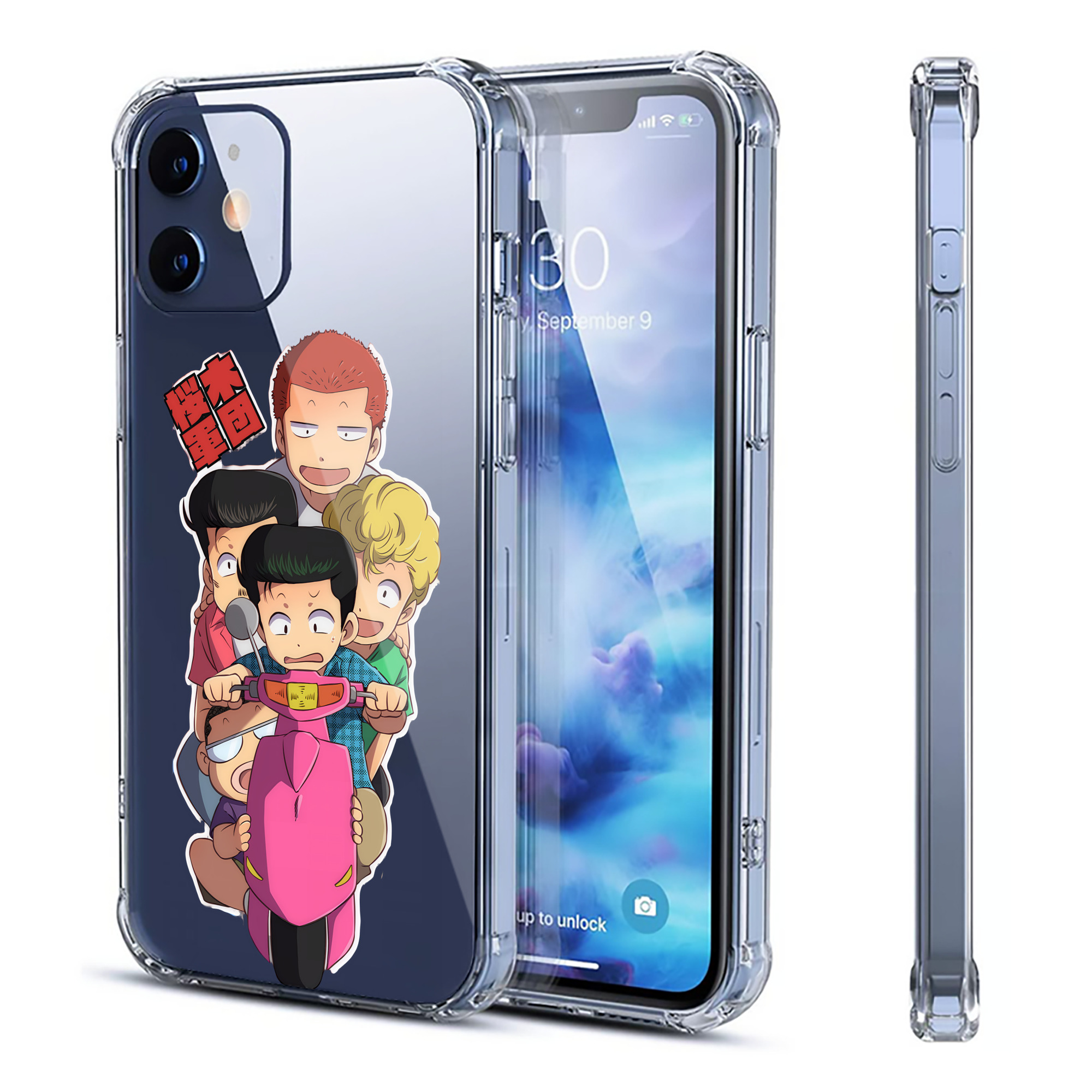 （画像用） SLAM DUNK／スラムダンク 【iPhone 12シリーズ対応】透明スマホケース（クリアソフトケース）